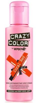 Crazy color by renbow n°57 coral red 100ml