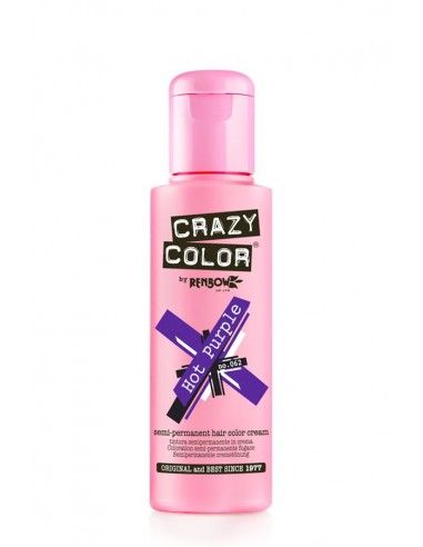 Crazy color by renbow n°62 hot purple 100ml