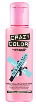 Crazy color by renbow n°63 bubblegum blue 100ml
