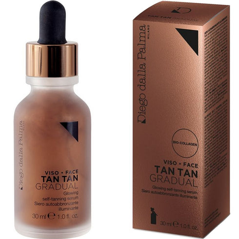 Diego Dalla Palma TAN TAN Gradual - Siero autoabbronzante illuminante viso 30 ml