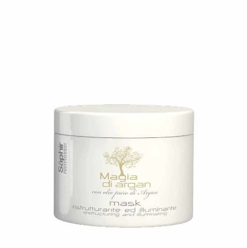 Maschera ristrutturante per capelli all olio di argan