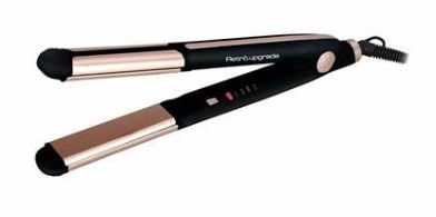 Retra².upgrade piastra professionale in tourmalina 65W nera Rup 602C